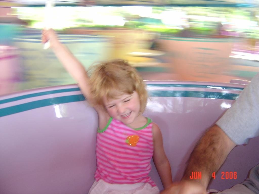 Tea Cup Ride at Disney World