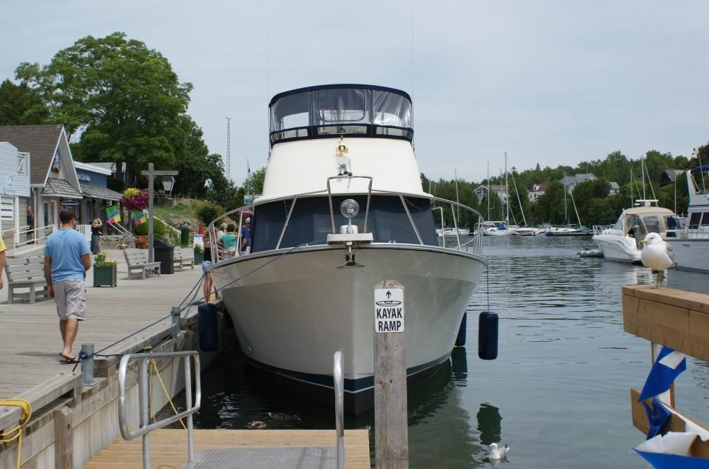 Our Boat in Tobermory (July 2015)